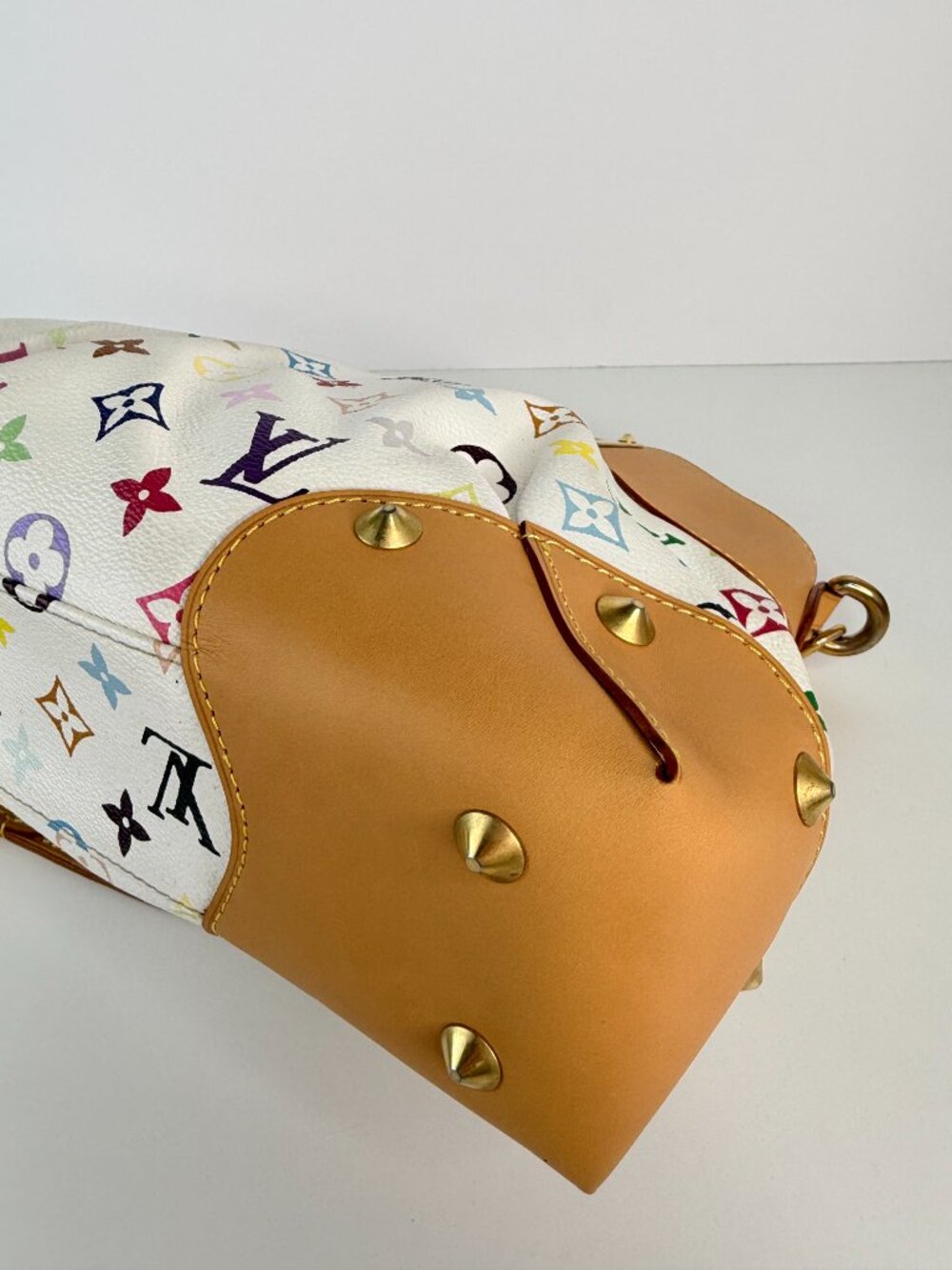 louis vuitton judy handbag monogram multicolor white - Picture 8 of 14
